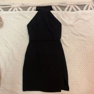 NWT high neck little black dress